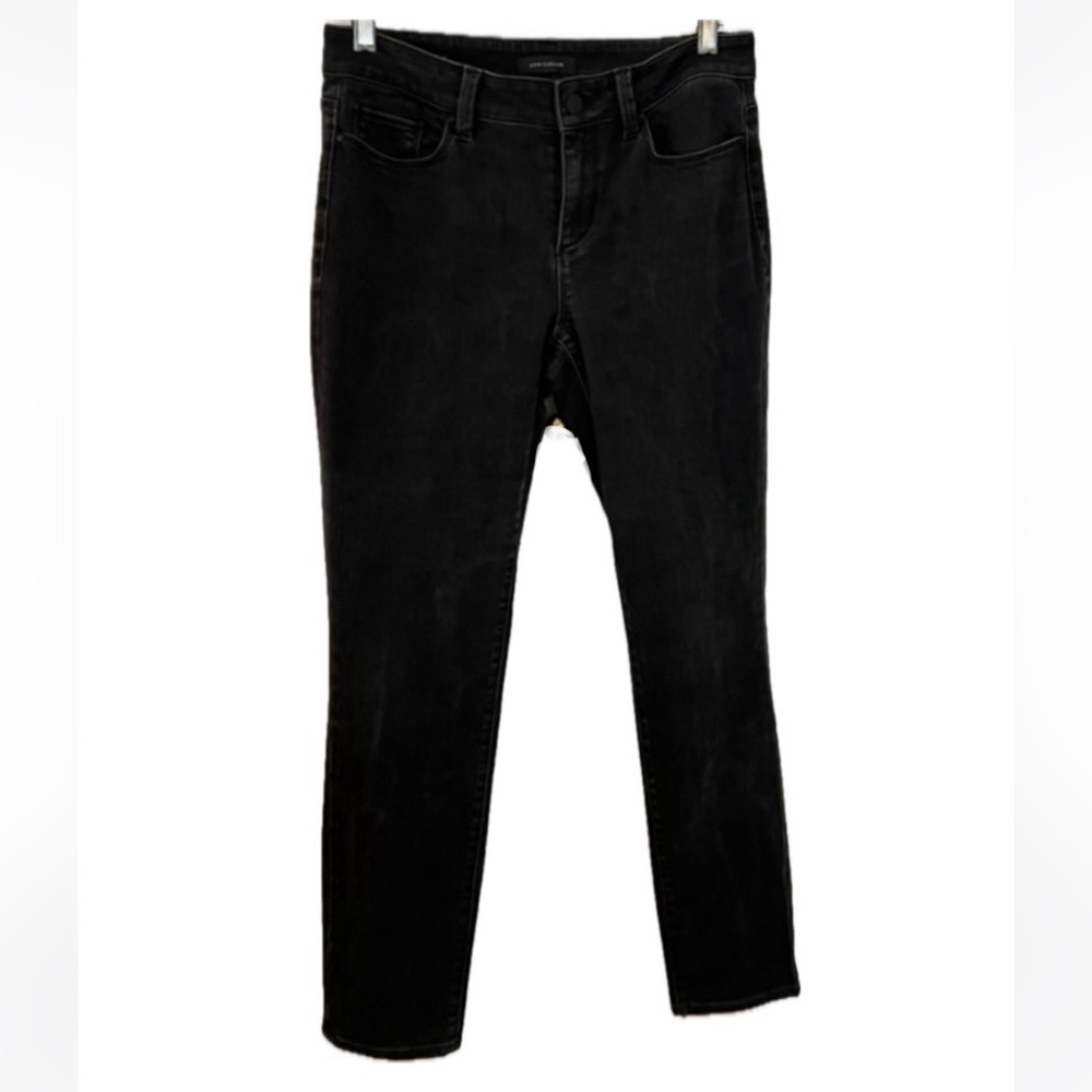 Ann Taylor sz 6 The Skinny Curvy Black Jeans